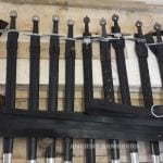 Broad Swords with Scabbards and Belts