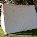 A military wedge tent available for hire